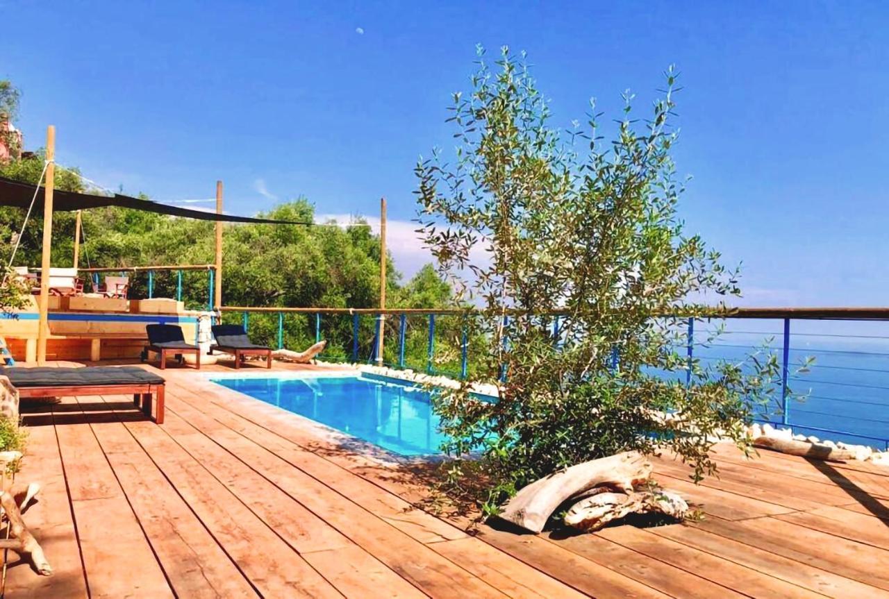 House Teigan Of Intaba Breath Taking Sea Views Corfiot Riviera Corfu Island Greece With Pool Close To Ipsos Casa vacanze *