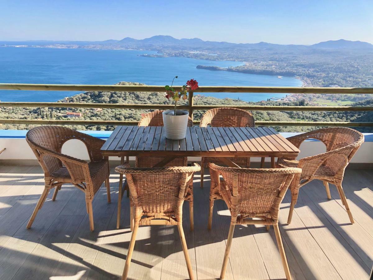 Casa vacanze House Teigan Of Intaba Breath Taking Sea Views Corfiot Riviera Corfu Island Greece With Pool Close To Ipsos