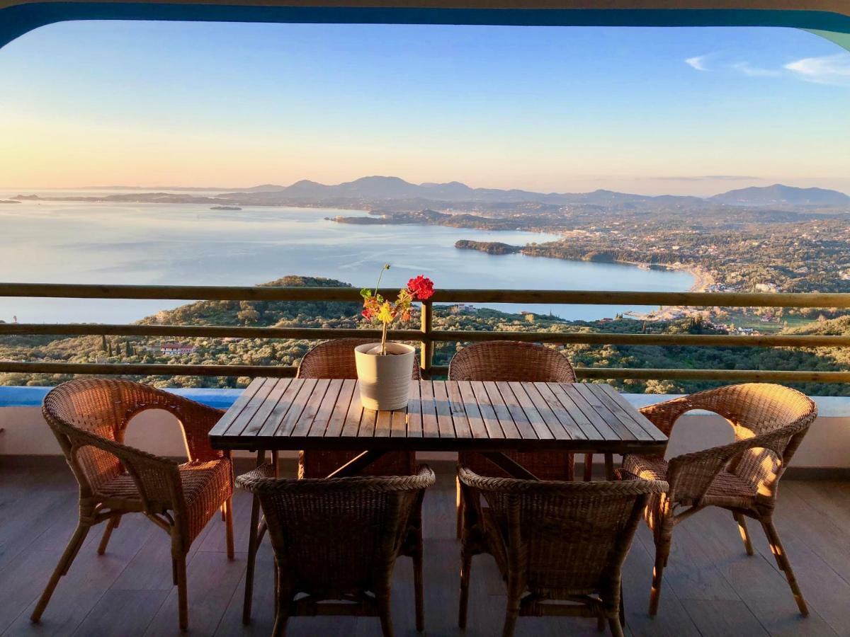 House Teigan Of Intaba Breath Taking Sea Views Corfiot Riviera Corfu Island Greece With Shared Pool Close To Ipsos * Pyrgi (Corfu)