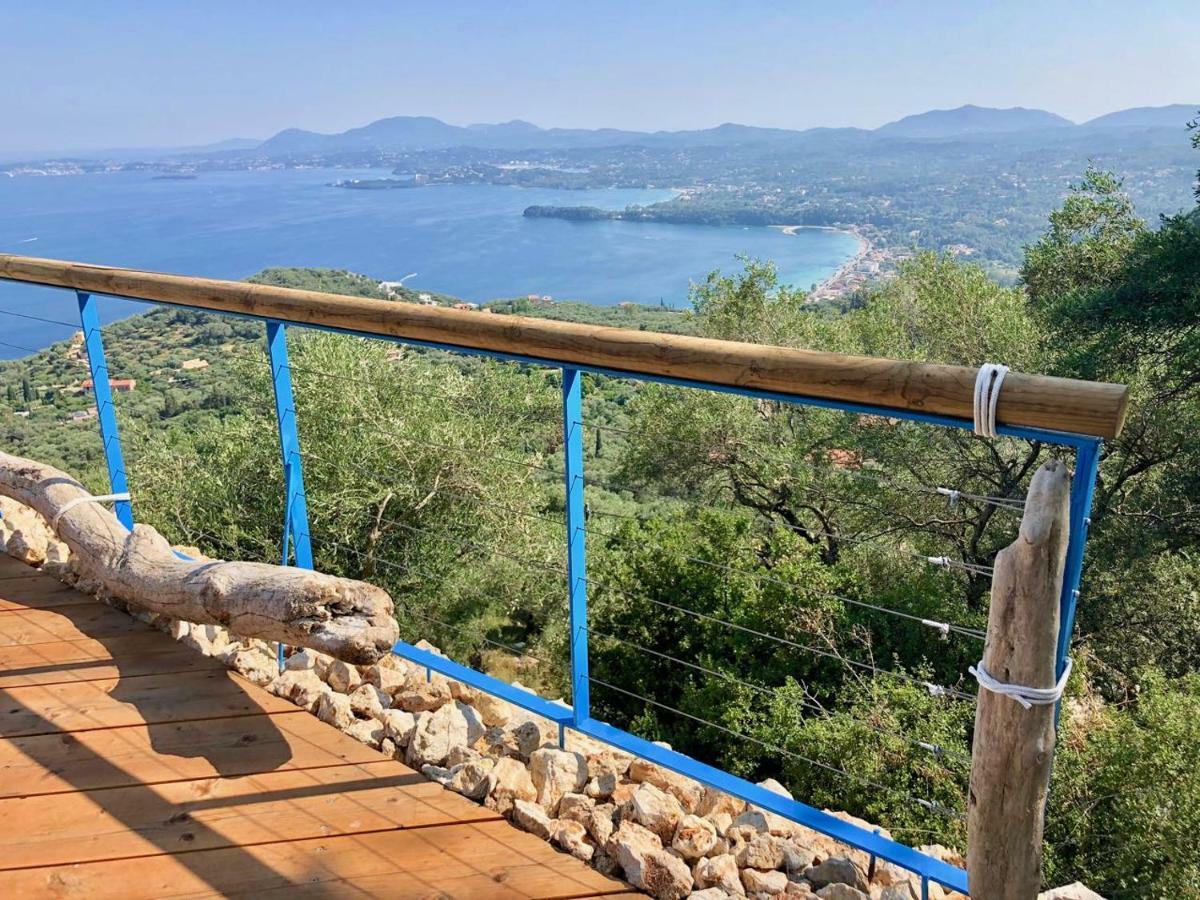 Casa vacanze House Teigan Of Intaba Breath Taking Sea Views Corfiot Riviera Corfu Island Greece With Pool Close To Ipsos *