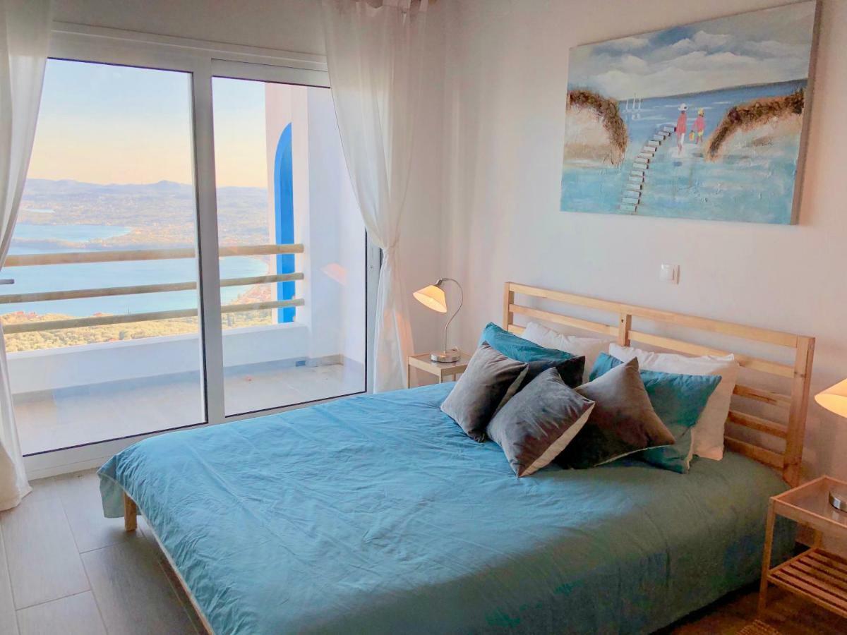 House Teigan Of Intaba Breath Taking Sea Views Corfiot Riviera Corfu Island Greece With Shared Pool Close To Ipsos Pyrgi (Corfu)